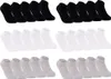 10, 20 oder 30 Paar Sneaker Socken Herren & Damen Schwarz Produktbild-Vorschau 1
