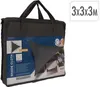 Tenda da sole ProGarden 3x3x3 m Grigio Triangolare Anteprima dell’immagine prodotto 4