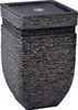 Gartenbrunnen Hera L25xB25xH40 cm mit LEDs und Solar-Panel Produktbild-Vorschau 3