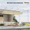 Zwijana pergola 4x3 m, kremowa, odporna na warunki Podgląd zdjęcia produktu 9