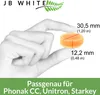 JB White 10x Hörgeräte Trockenkapseln kompatibel mit Phonak Produktbild-Vorschau 2