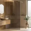 Sprchová stěna Walk-In REA Flexi 130 Brush Gold Náhled obrázku produktu 3