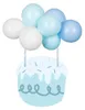 Ballon-Tortenaufsatz, blau, 29 cm Produktbild-Vorschau 2