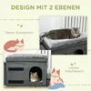 PawHut niche pour chats niche pour chats avec escalier, Voir les images du produit 7