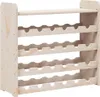vidaXL Stojan na víno s horní policí 67,5x25x60 cm z Náhled obrázku produktu 1