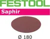 Festool Schleifscheibe STF D180/0 P80 SA/25 Saphir Produktbild-Vorschau 1