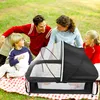 Lit d'appoint Berceau pliable avec matelas Moustiquaire Voir les images du produit 2