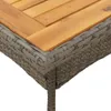 vidaXL Tavolo da giardino con piano in legno di acacia Anteprima dell’immagine prodotto 8