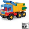 Auto stredné Truck sklápacie auto plast 38cm 2 farby Wader Náhľad obrázku produktu 4