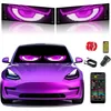 2x DIY světla „Devil Eyes“ na čelní sklo s dálkovým Náhled obrázku produktu 5