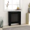 vidaXL Obudowa grzejnika z płyty MDF czarna 78 cm Podgląd zdjęcia produktu 8