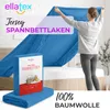 EllaTex Jersey Topper Spannbettlaken 140x200–160x200 Produktbild-Vorschau 2