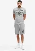 Herren Shorts normale Passform HETTON Marl Grey/Black XXL Produktbild-Vorschau 4