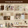 Scrapbook-accessoireset 136 stuks - Vintage Bullet Journal Productafbeelding-voorbeeld 2