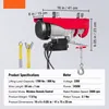 Elektrische Seilwinde - 400kg bis 800kg - 12m Hubhöhe - Produktbild-Vorschau 7