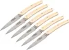 Jean Dubost Laguiole Messer Set 6 tlg., Acrylic Ivory Anteprima dell’immagine prodotto 2