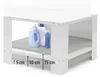 Xavax Waschmaschinen-Unterschrank 60x60x40 cm, 150kg Produktbild-Vorschau 4