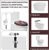 WOLTU Toilettendeckel mit Absenkautomatik, WC Sitz Produktbild-Vorschau 7
