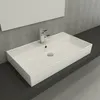 SAT EDGY Waschbecken 80 cm eckig, weiß Produktbild-Vorschau 2