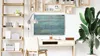 Metallische Magnettafel BLAUES BRETT RETRO HOLZ 60x40cm Produktbild-Vorschau 2