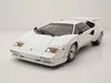 Kyosho 08320WFL Lamborghini Countach LP 400 S weiß 1:18 Produktbild-Vorschau 1