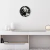 DEQOART Glasuhr Ø30 cm Zahlen 'Ewiger Glamour' Wanduhr Glas Produktbild-Vorschau 3
