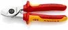 KNIPEX Kabelschere isoliert mit Mehrkomponenten-Hüllen Produktbild-Vorschau 1