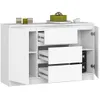 AKORD Furniture Factory KOMK016BIA, Weiß, 3 Schublade(n), Produktbild-Vorschau 2