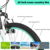 HILAND Climber 24 Zoll Kinderfahrrad Mountainbike mit Produktbild-Vorschau 3