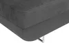 A close-up view of the corner of a dark gray sofa. Produktbild-Vorschau