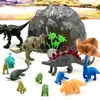 WOOPIE Set di figurine di dinosauri, 34 pezzi. Anteprima dell’immagine prodotto 2