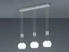 LED-Pendelleuchte - Nickel - Weiß - Glas - Metall - Produktbild-Vorschau 3