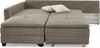 Ecksofa-Dauerschläfer Doppelbett Federkern Bettkasten Couch Produktbild-Vorschau 15