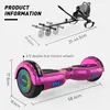 MEGA MOTION 6.5 Hoverboard mit sitz hoverkart GO-Kart für Produktbild-Vorschau 6