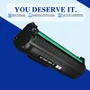 A toner cartridge is shown against a blue background with marketing text at the top. Produktbild-Vorschau