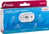 The image shows the retail packaging of a Kidde carbon monoxide detector with an LCD display. Podgląd zdjęcia produktu