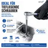 Bituxx Innensechskant Bit Satz 7tlg, H3-H10, 3/8 Aufnahme, Produktbild-Vorschau 3