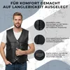 Motorrad lederkutte Lederweste Bikerweste Motorradweste Produktbild-Vorschau 5