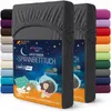 EllaTex 2er Pack Jersey Kinder Spannbettlaken 70x140 Produktbild-Vorschau 1