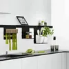Kesseböhmer Linero Mosaiq Relingsystem Küchenreling schwarz Produktbild-Vorschau 2