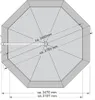 Sun Garden Easy Sun TM Ersatzbezug 375 cm - dunkelrot B152 Produktbild-Vorschau 3