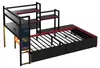 Gaming Bettgestell mit LED, USB, 3 Schubladen, Schwarz, Produktbild-Vorschau 10