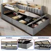 Letto imbottito multifunzione Merax, 90x200 cm, con Anteprima dell’immagine prodotto 8