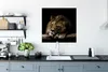 MuchoWow® Poster Löwe - Baum - Braun 75x75 cm - Wand Produktbild-Vorschau 3