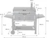 Barbecue a carbonella XL, Nero Anteprima dell’immagine prodotto 8