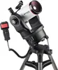 A telescope on a tripod with a remote control. Produktbild-Vorschau