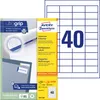 Avery - Etiketten - weiß - A4 (210 x 297 mm) - 100 Stck. Voir les images du produit 9
