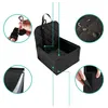 Collage of images showing details of a black pet car seat. Anteprima dell’immagine prodotto