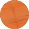 A close-up view of an orange cushion, showing its textured fabric and stitching. Produktbild-Vorschau