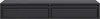 A dark gray cabinet or media console viewed from the front. Anteprima dell’immagine prodotto